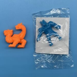 Monster In My Pocket Series 3 Figure Lot from Shreddies - Amphisbaena and Anubis