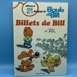 Boule et Bill - Billets de Bill 1987 Hardcover Book