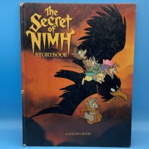 Secret of Nimh Storybook 1982 Big Golden Book Hardcover