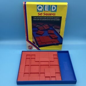 Q.E.D. Puzzle Set Squares by Peter Pan Playthings 1984