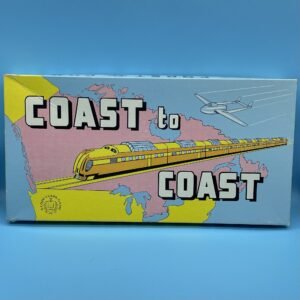 Coast To Coast Board Game by Copp Clark 1960s or 1970s