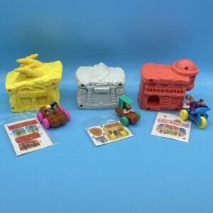 McDonald’s Flintstones Movie Building and Vehicle Lot from 1993