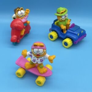 McDonald’s Happy Meal Garfield Figures from 1989