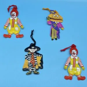 McDonald’s Vinyl Christmas Ornaments from 1984 Lot 2