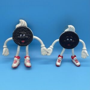 Nabisco Oreo Cookie Bendable Figure Lot 1990s