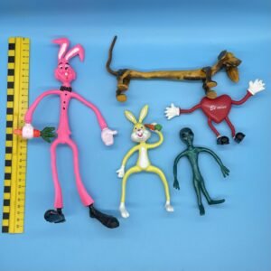Vintage Bendable Figure Lot