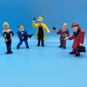 Dick Tracy PVC Figure Lot by Applause 1990