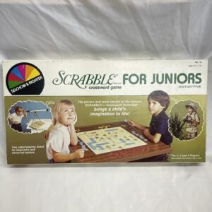 Scrabble For Juniors Board Game from 1982