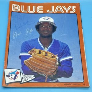 Toronto Blue Jays 1983 Scorebook Magazine with Autographs