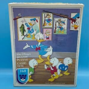 Walt Disney Donald’s Trophies 160pc Vintage Jigsaw Puzzle by Whitman