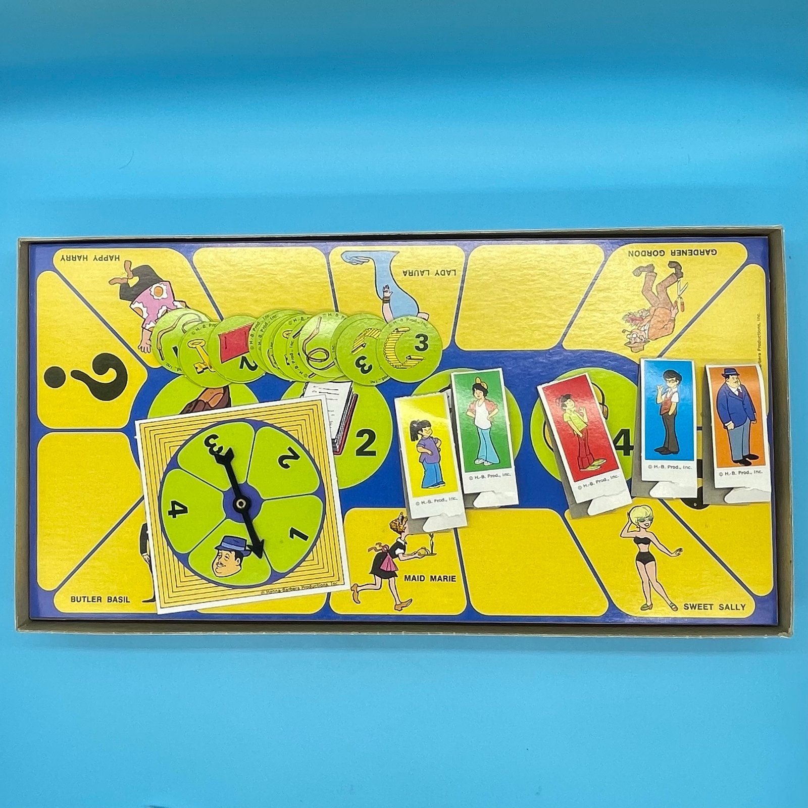 Amazing Chan and the Chan Gang 1973 Board Game by Whitman - Image 2