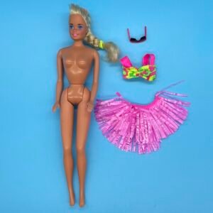 Hawaiian Fun Barbie from 1990 - Missing Swimsuit Bottoms