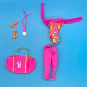 Gymnast Barbie Clothes and Accessories Lot from 1993