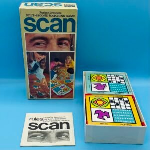 Scan Matching Game from Parker Brothers 1970