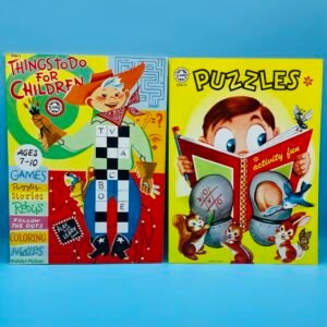 Activity Book Lot from Lowe 1960s