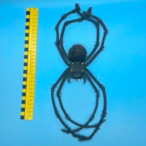 Vintage Spider Rubber Figure