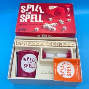 Spill and Spell Game by Parker 1966 Canadian Version