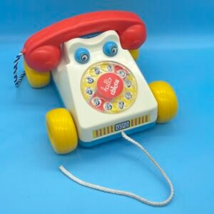 Chicco Pull-Along Telephone Toy 1970s or 1980s