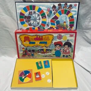 Monchhichi at the Fair Board Game by Parker 1974 Canadian Edition