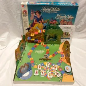 Snow White and the Seven Dwarfs 3-D Board Game from MB 1992