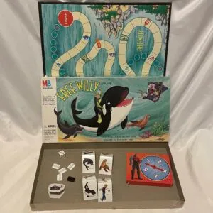 Free Willy Board Game from MB 1995