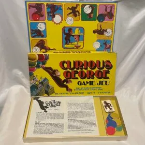 Curious George Board Game by Parker 1977